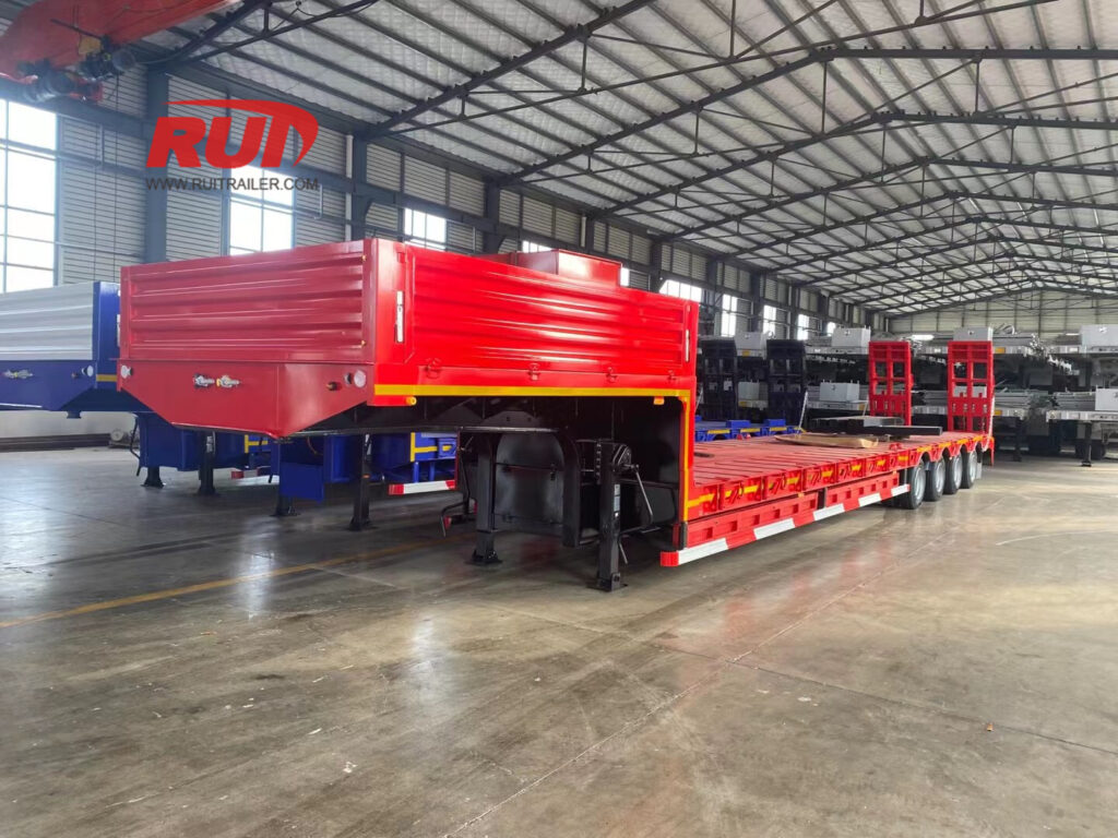 مقطورات معدات منخفضة السقف