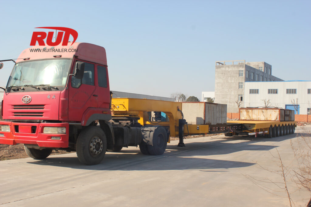 مقطورة معدات ضخمة لنقل الأحمال الكبيرة