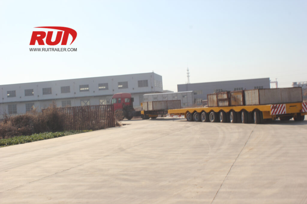 محور التوجيه لمقطورة الحمولة الثقيلة