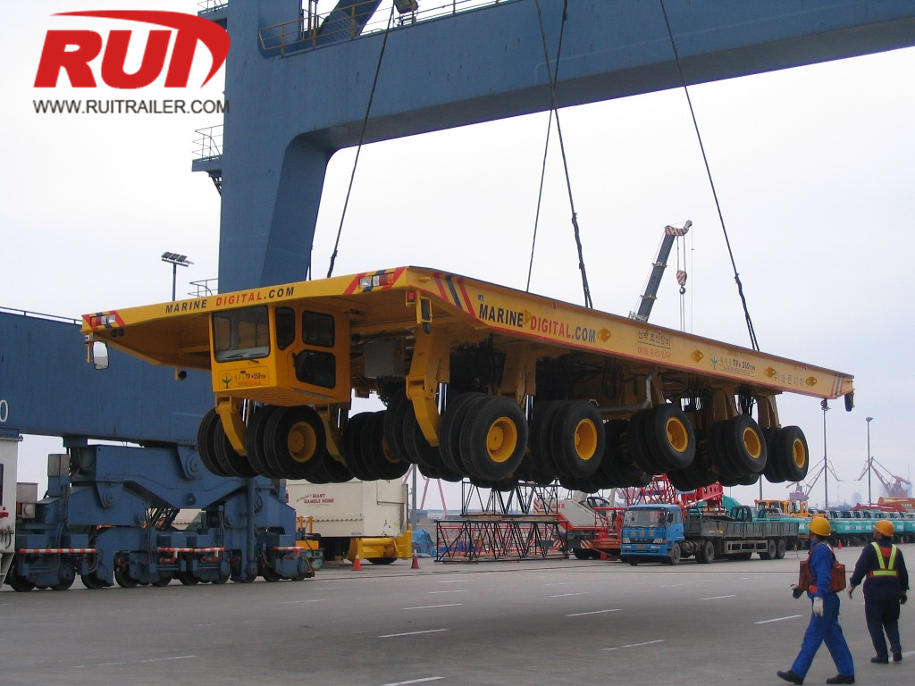 shipyard transporter high capacity self propelled carrier