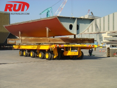 Caractéristiques, capacité et solutions personnalisées des transporteurs de chantiers navals Shipyard Transporter Work In Shipbuilding