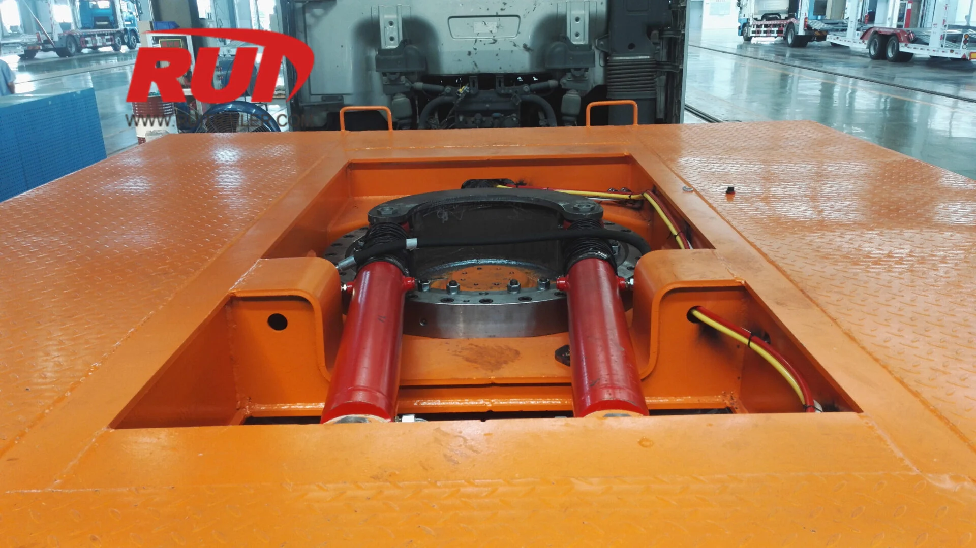 Technical operation mechanism of heavy-duty vehicle