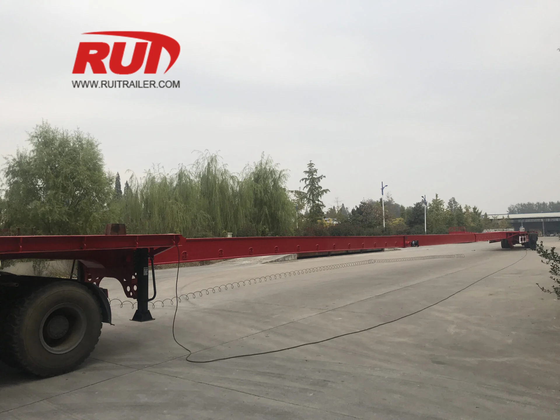Windklingen-Träger Intra-plant wind blade transfer and manufacturing logistics