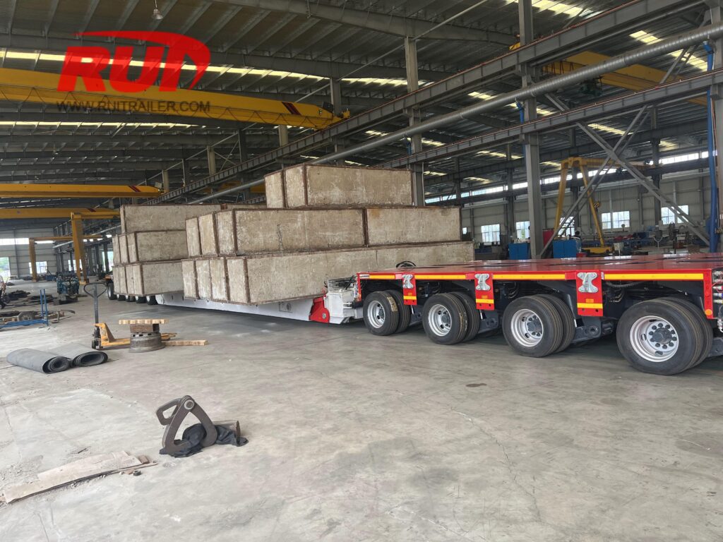 150 ton vessel bridge loading test with g model heavy duty modules