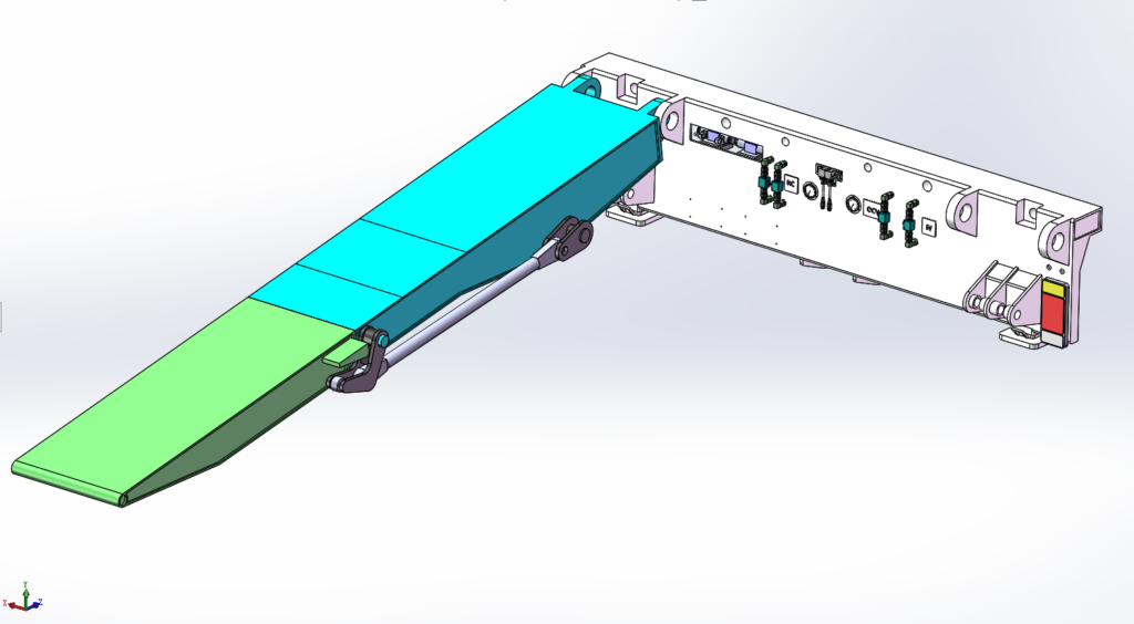 Double-Fold Hydraulic Ramps
