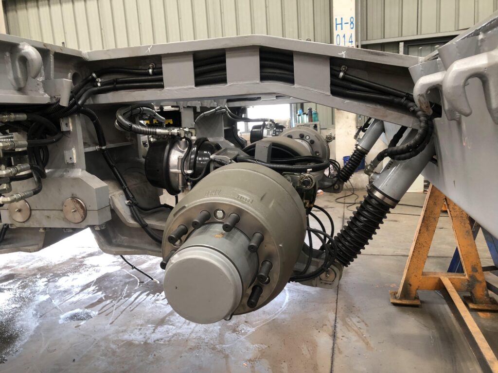 Hydraulic Pendle Axle Suspension