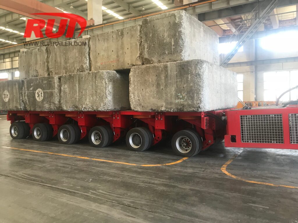 pst loading test with 6 axle and ppu