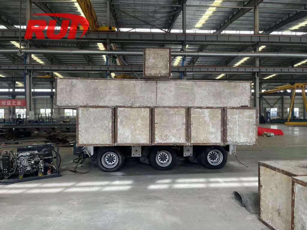 sing unit heavy duty module loading test with counter weight