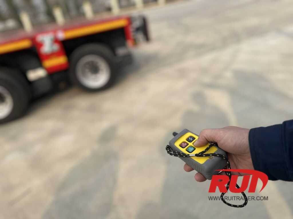 wireless remote control trailer steering