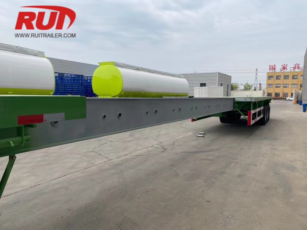 extendable flatbed trailer dimensions