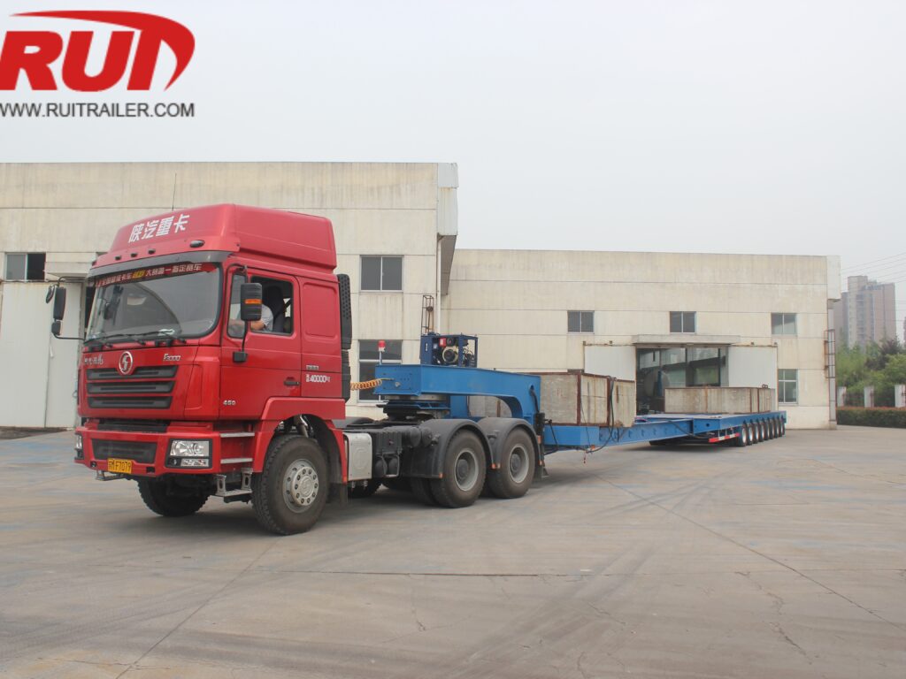 extendable step deck trailers