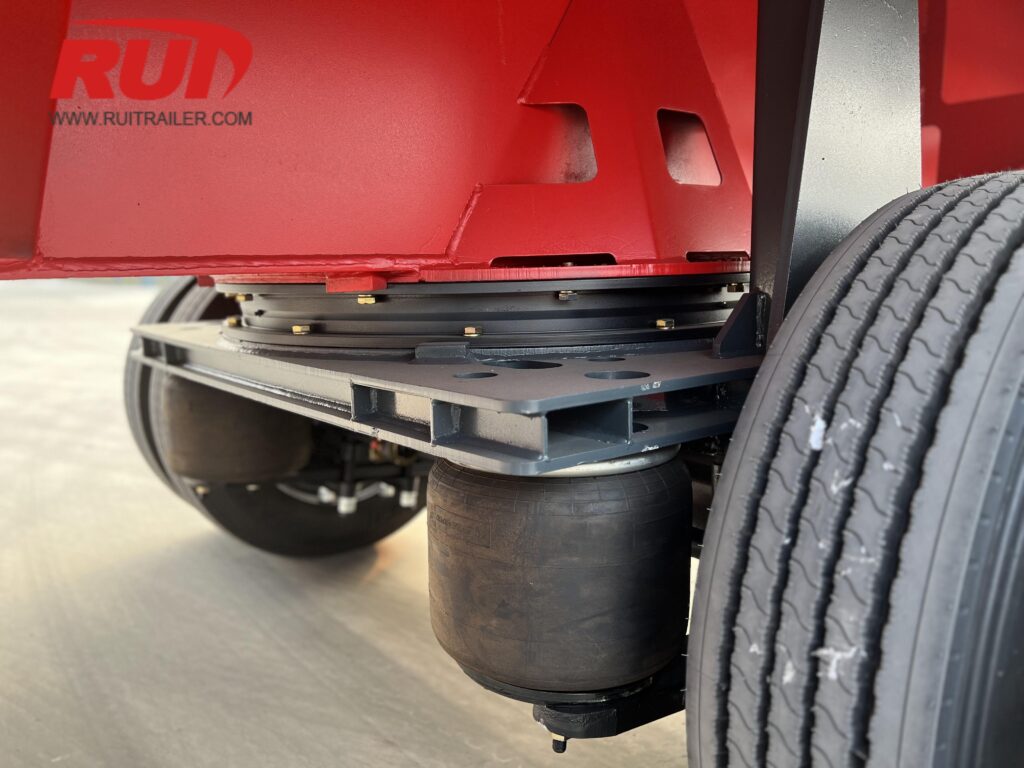 Turntable-mounted hydraulic forced steering